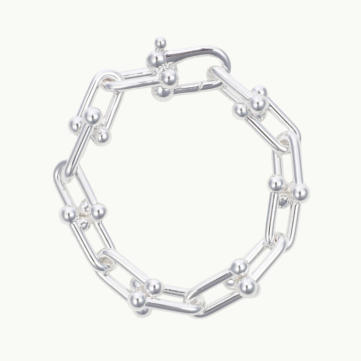 ハードウェア ラージ リンク ブレスレット
