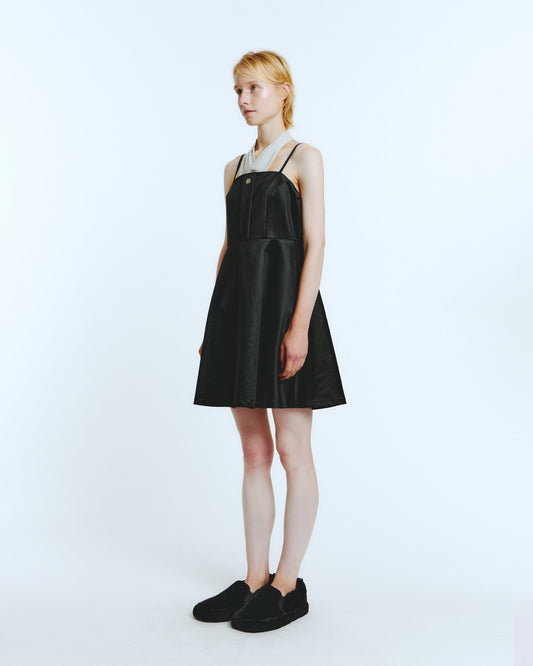 LOVE CRAZY WILD MAN SLIP DRESS Black(ブラック) 商品画像3/10