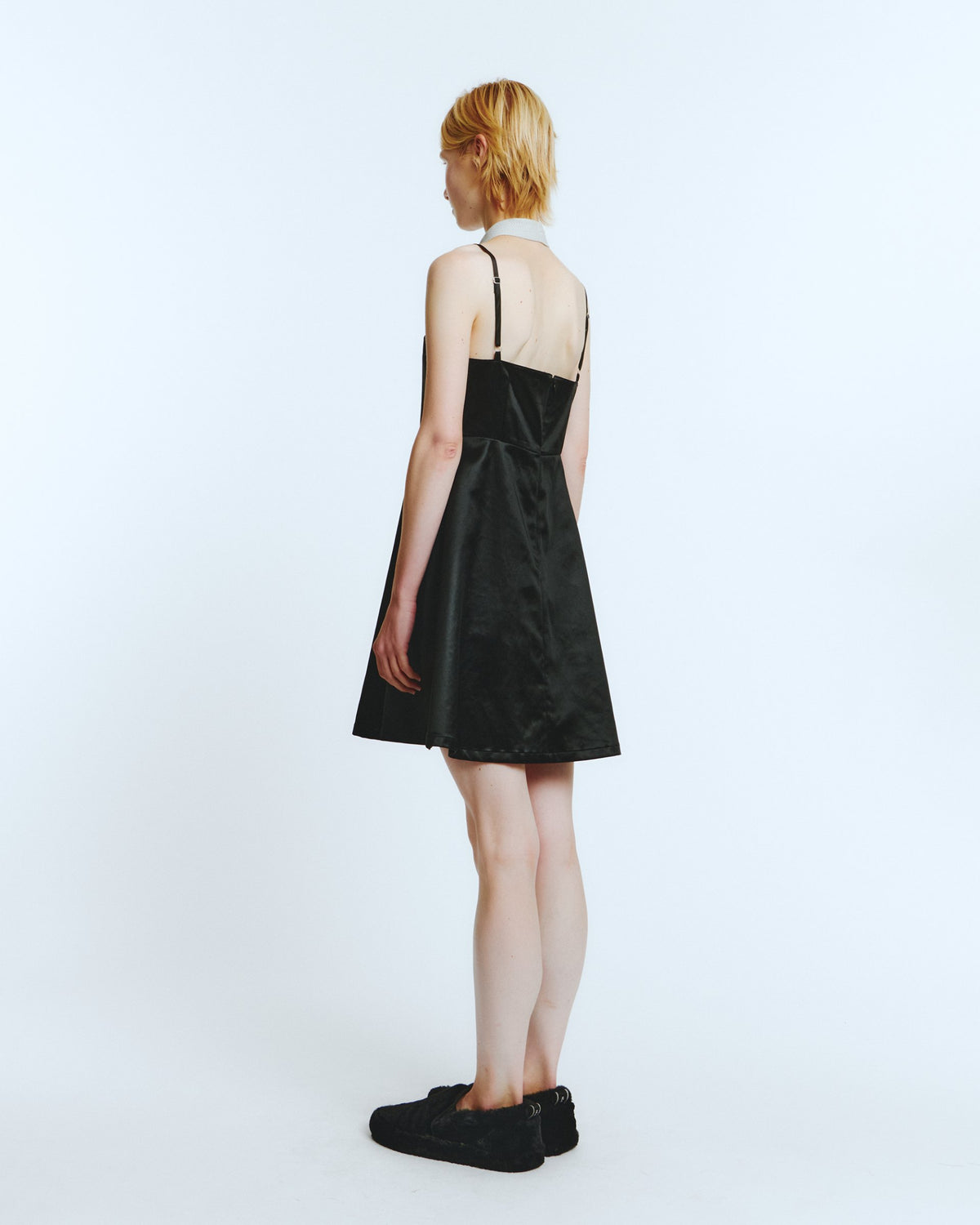 SLIP DRESS Black