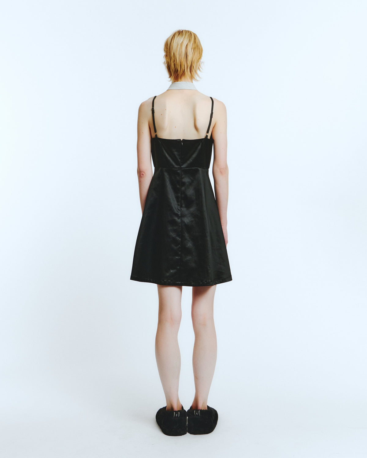 SLIP DRESS Black