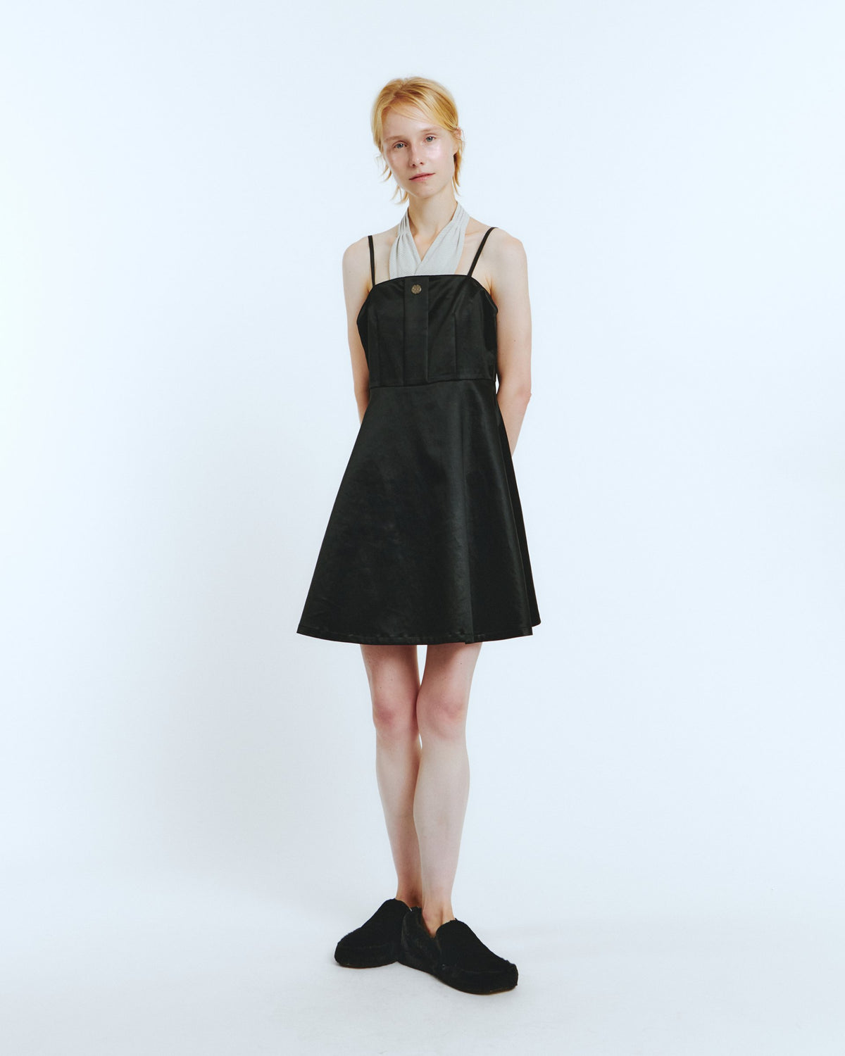 SLIP DRESS Black