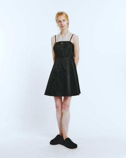 SLIP DRESS Black