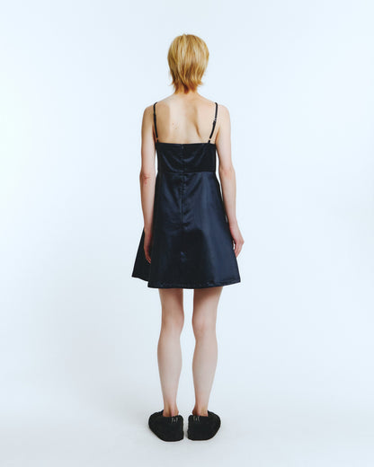 SLIP DRESS Navy
