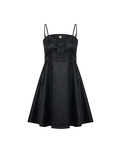 SLIP DRESS Black