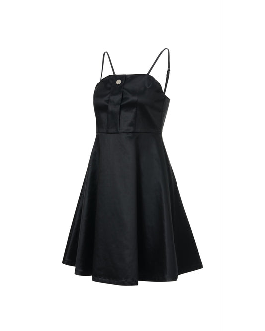 SLIP DRESS Black