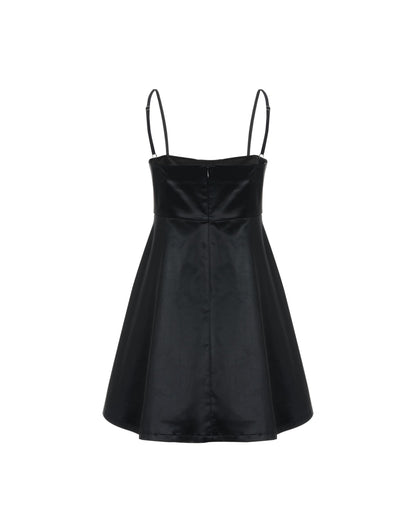 SLIP DRESS Black