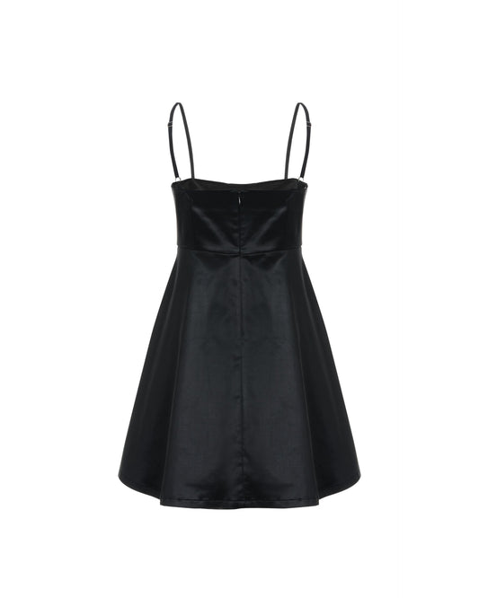 SLIP DRESS Black