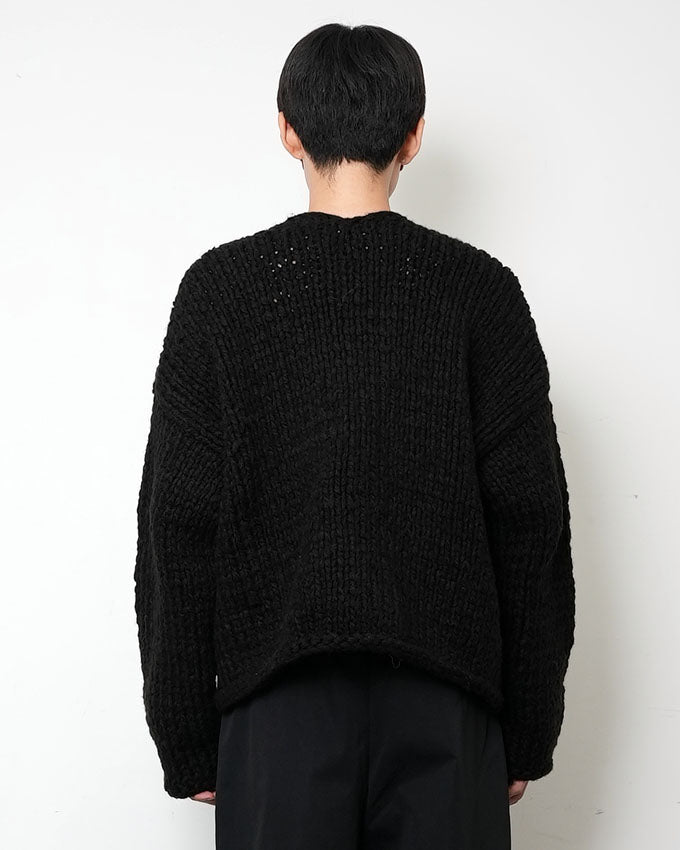 [HANDMADE] Shaggy Knit Cardigan