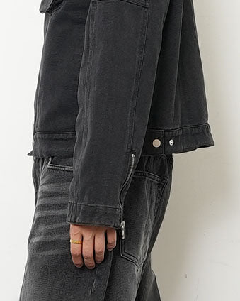 Biker Denim Jacket