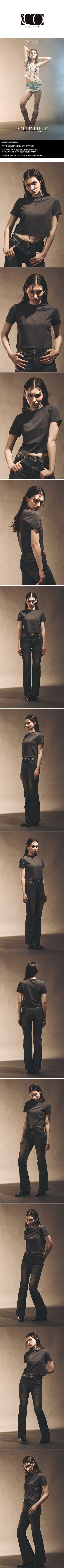 CO LOGO SHORT SLEEVE [CHARCOAL]⑤