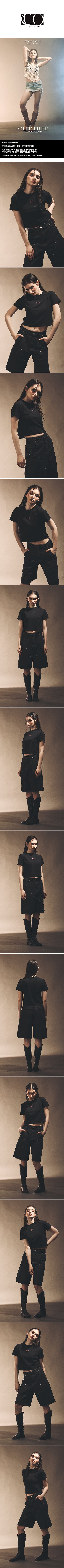 CO LOGO SHORT SLEEVE [BLACK]③