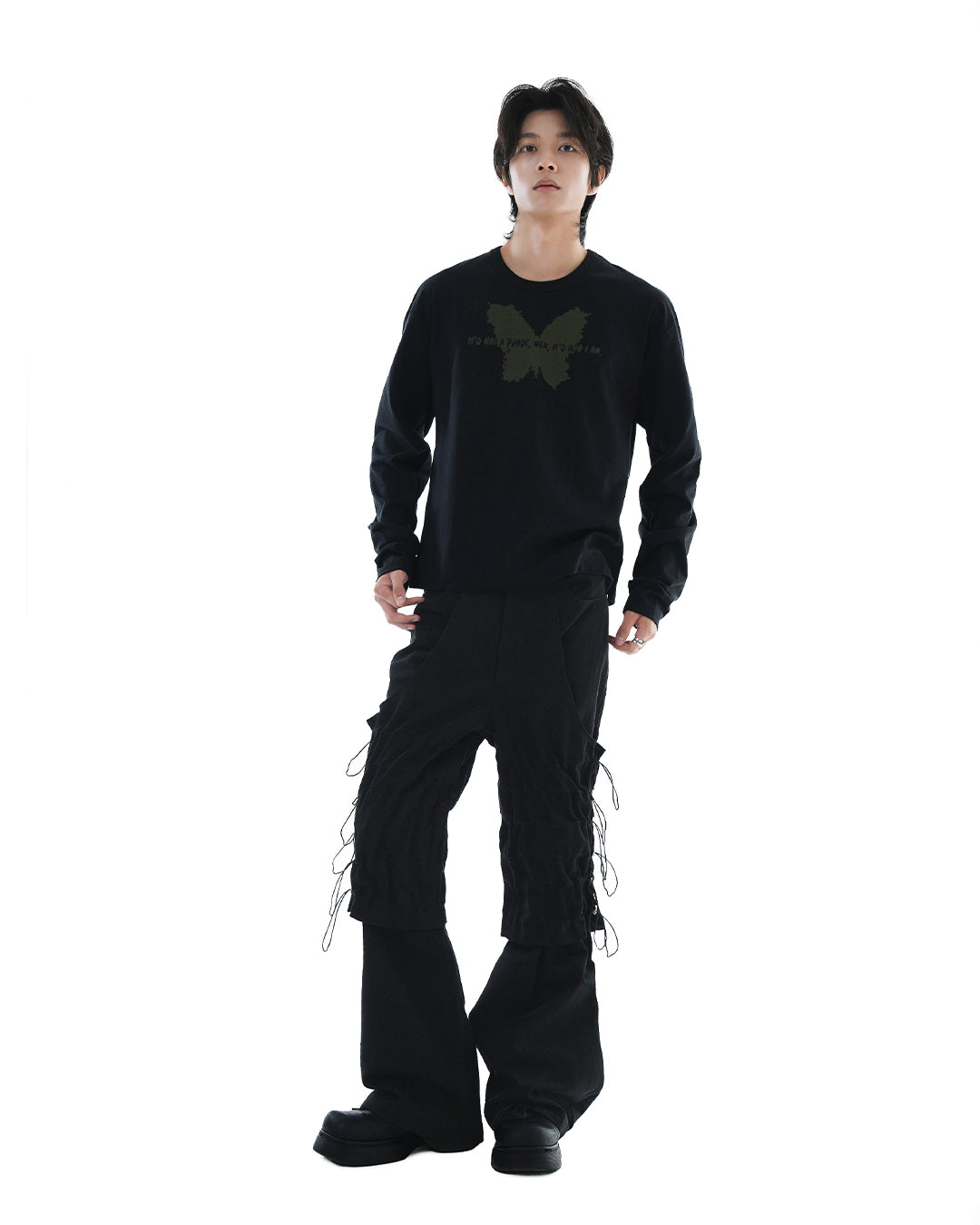 IMI Crop Long Sleeve_Black