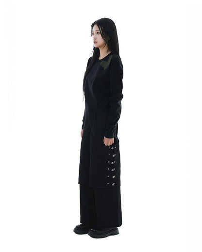 Butterfly Crop Long Sleeve_Black