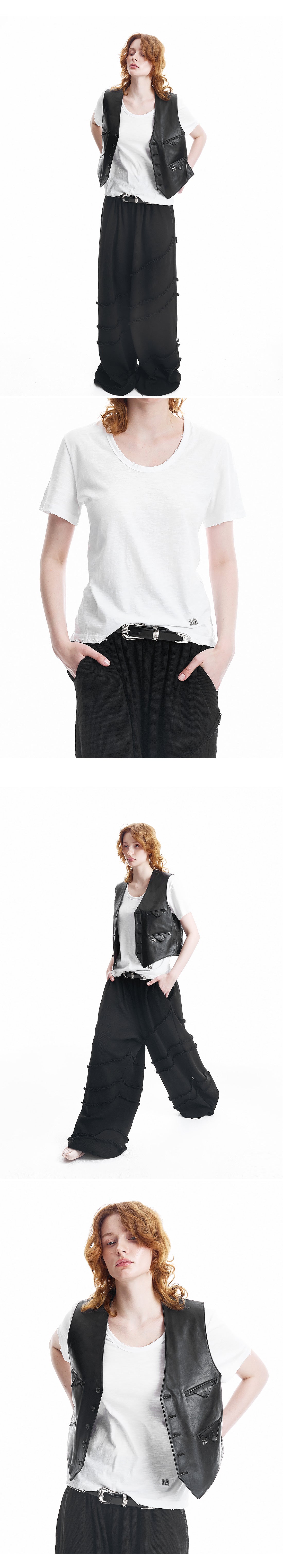 Holy U NECK T-shirt WHITE