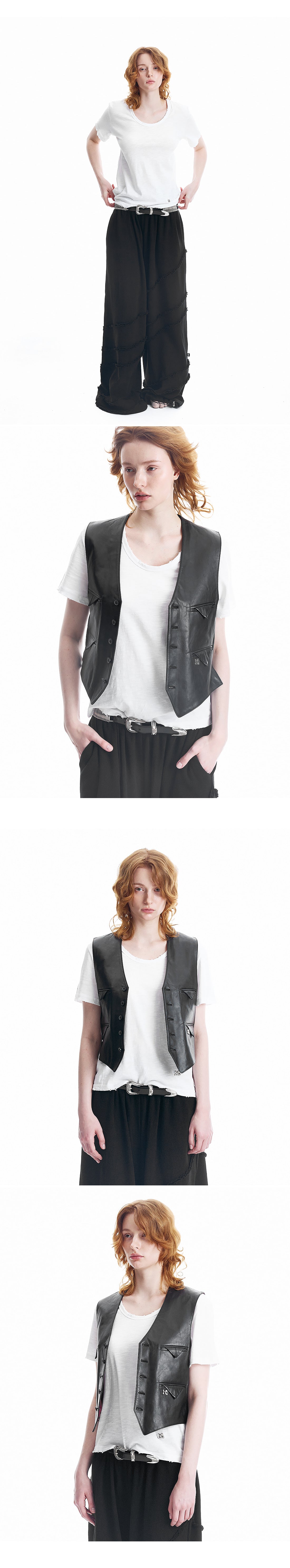 Holy U NECK T-shirt WHITE