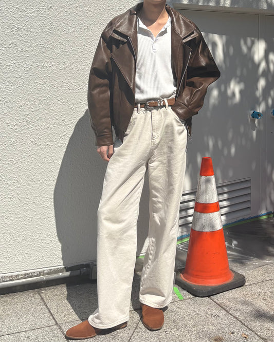 カチオン染パンツ