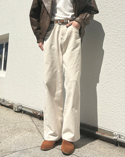 カチオン染パンツ