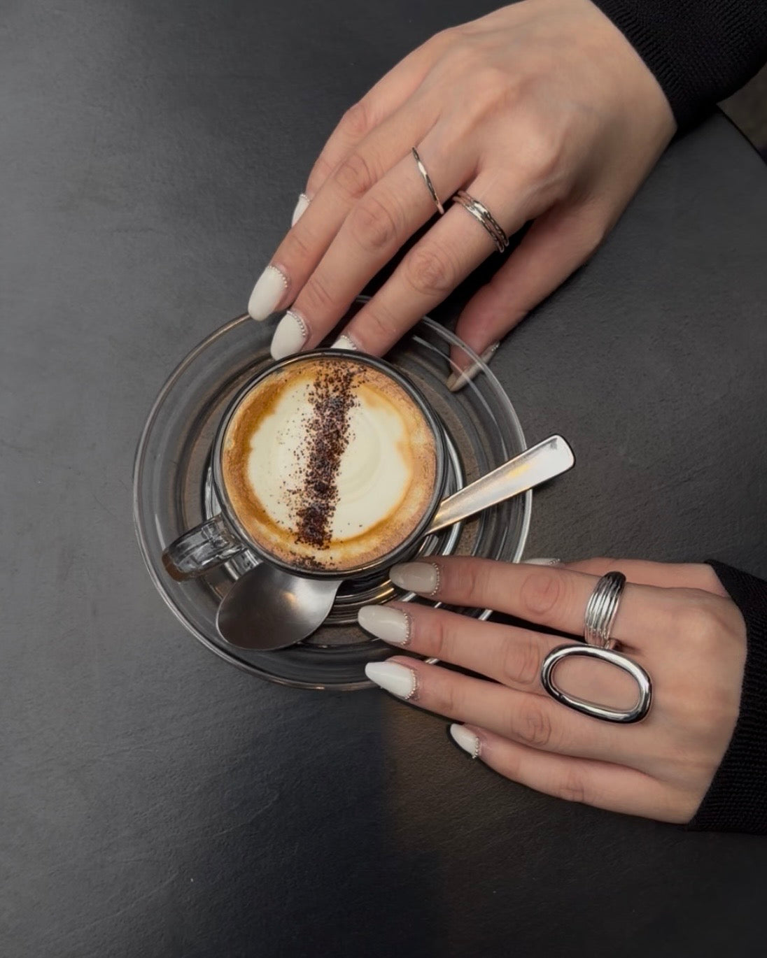 [In stock] Square Bold Stamp Ring 