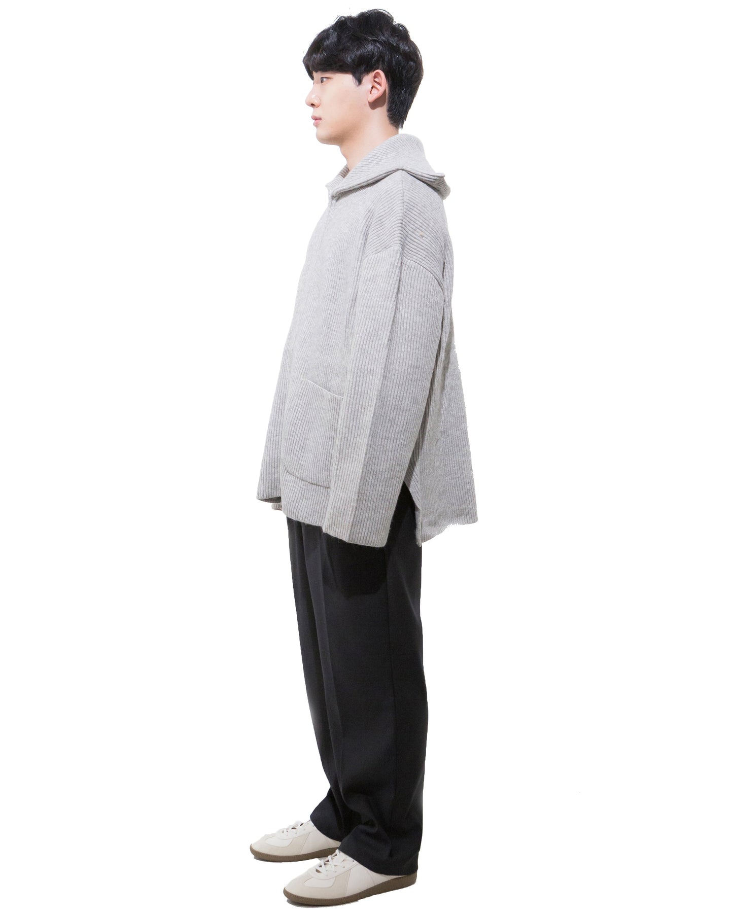 【즉납】Longneck Drivers Knit-GRAY 