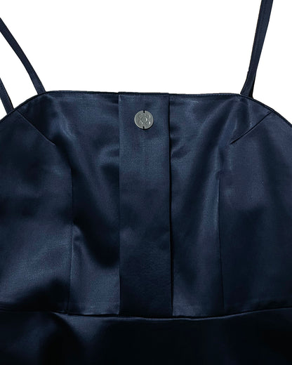 SLIP DRESS Navy