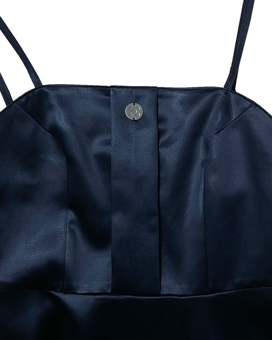 SLIP DRESS Navy
