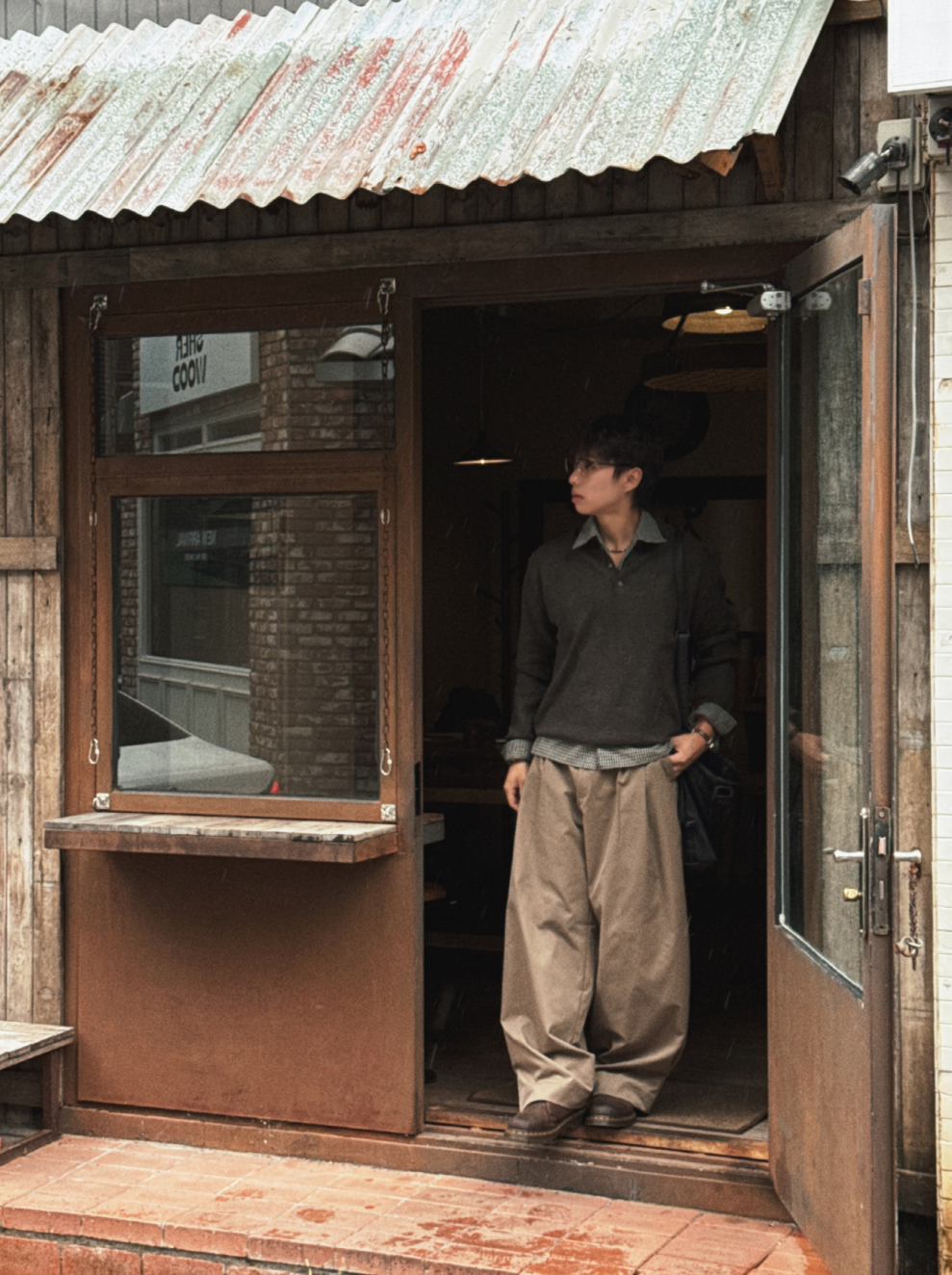 Balloon Wide Cotton Pants