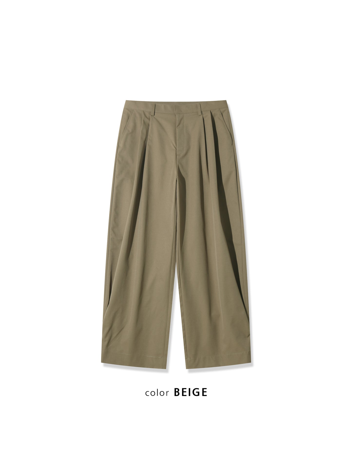 Balloon Wide Cotton Pants