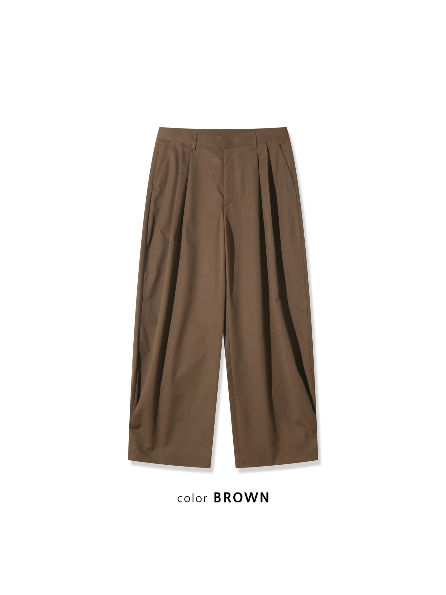 Balloon Wide Cotton Pants