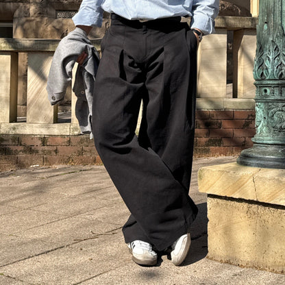 Neutral Wide Slacks
