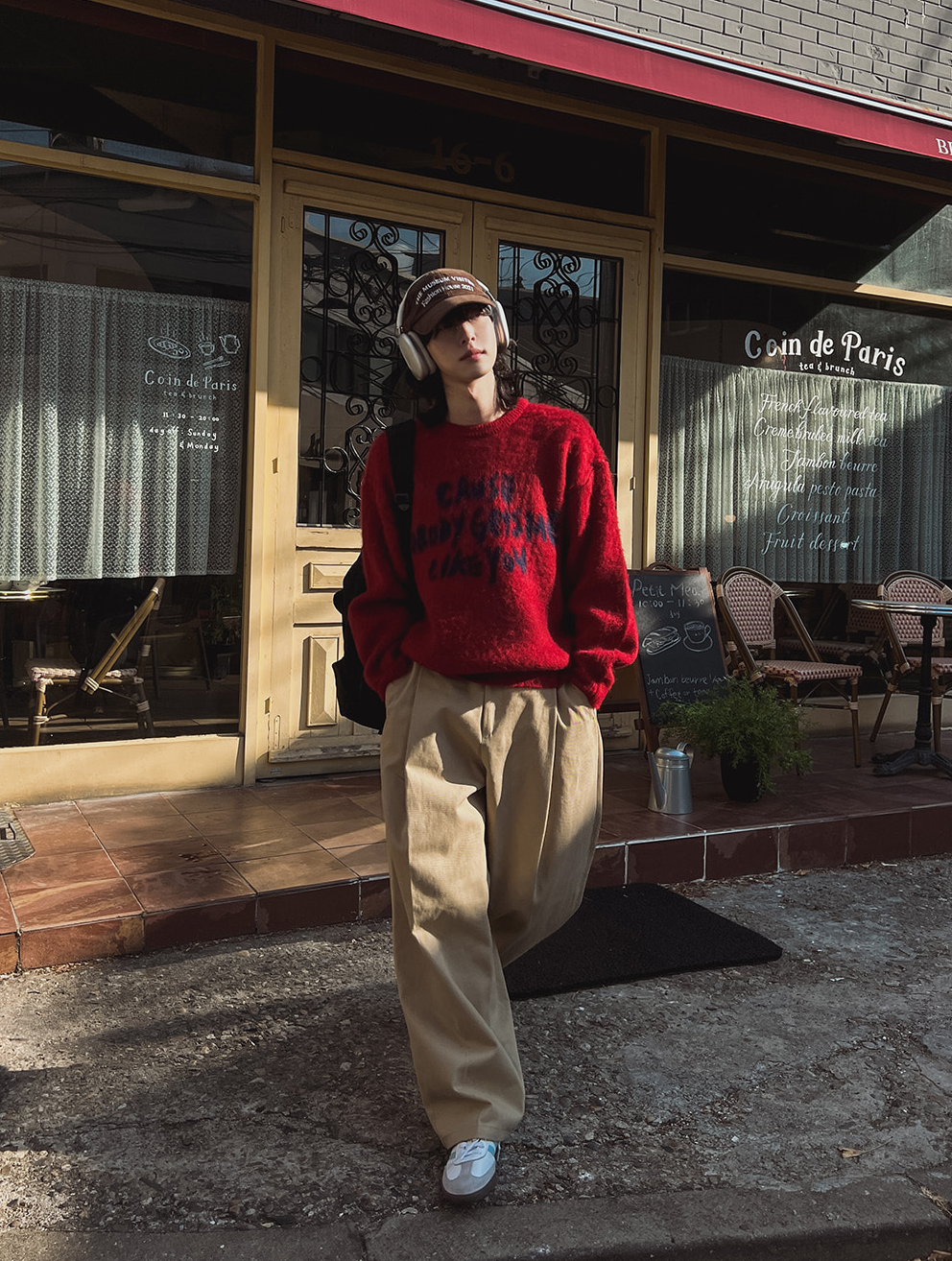 Soft Volume Tuck Wide Pants