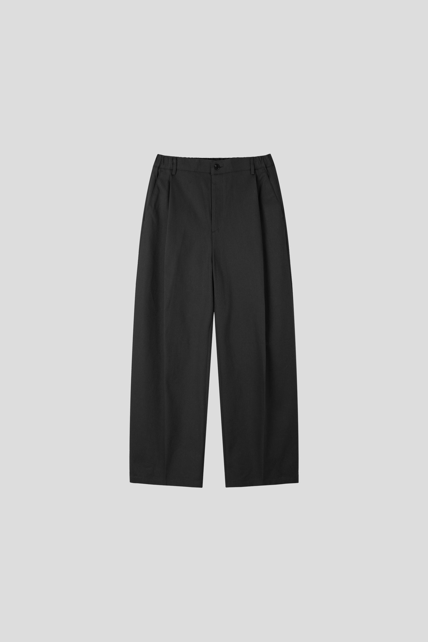 Soft Volume Tuck Wide Pants