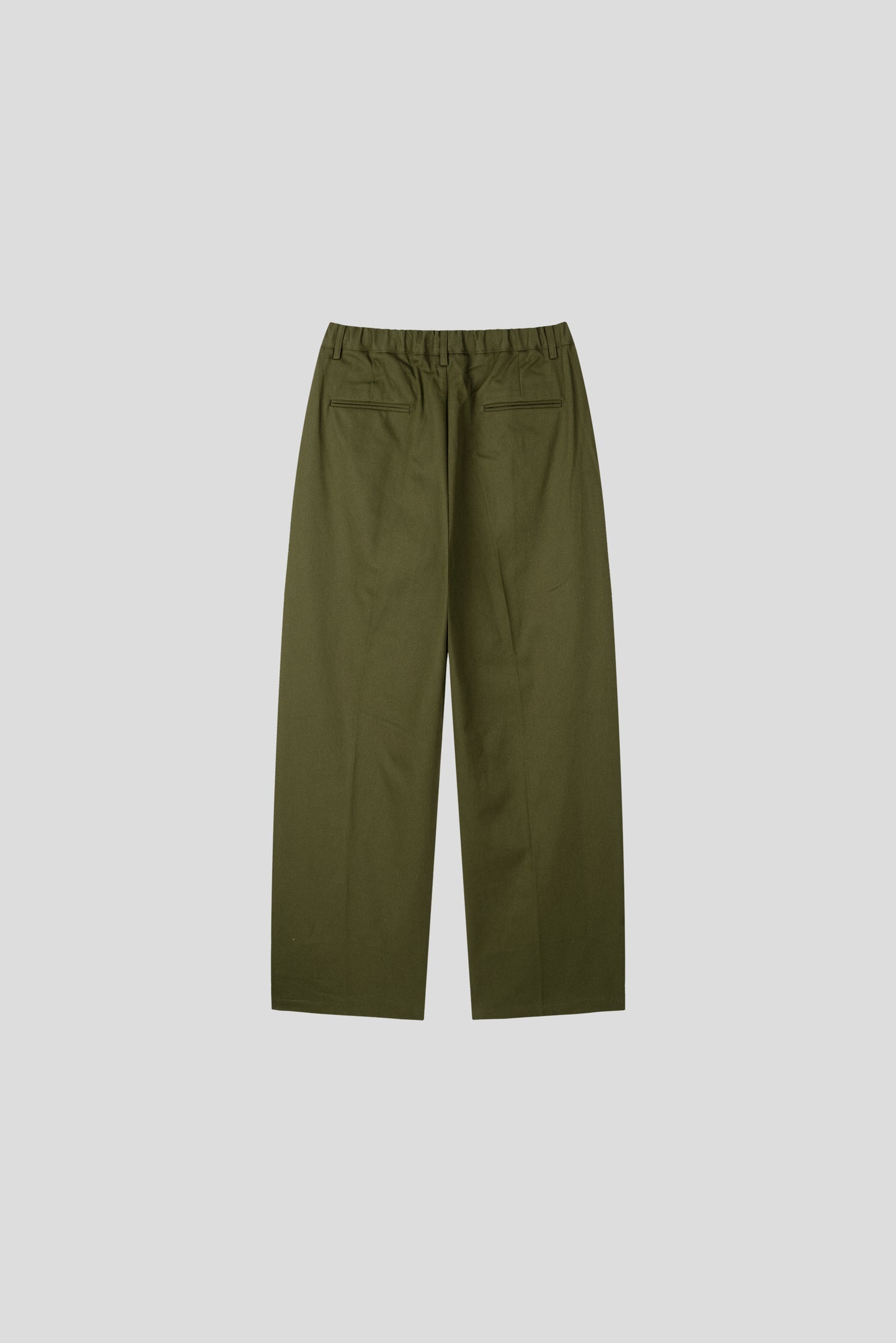 Soft Volume Tuck Wide Pants