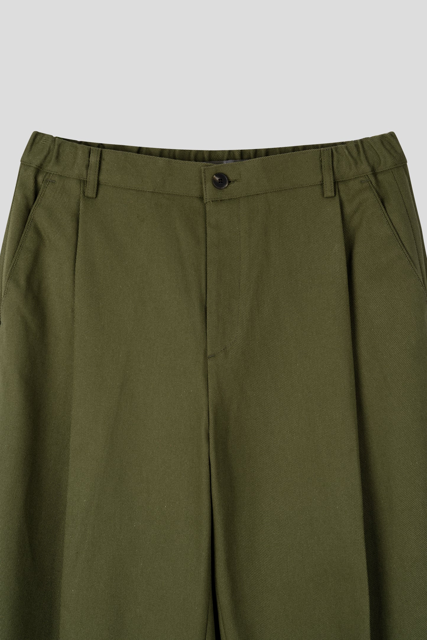 Soft Volume Tuck Wide Pants