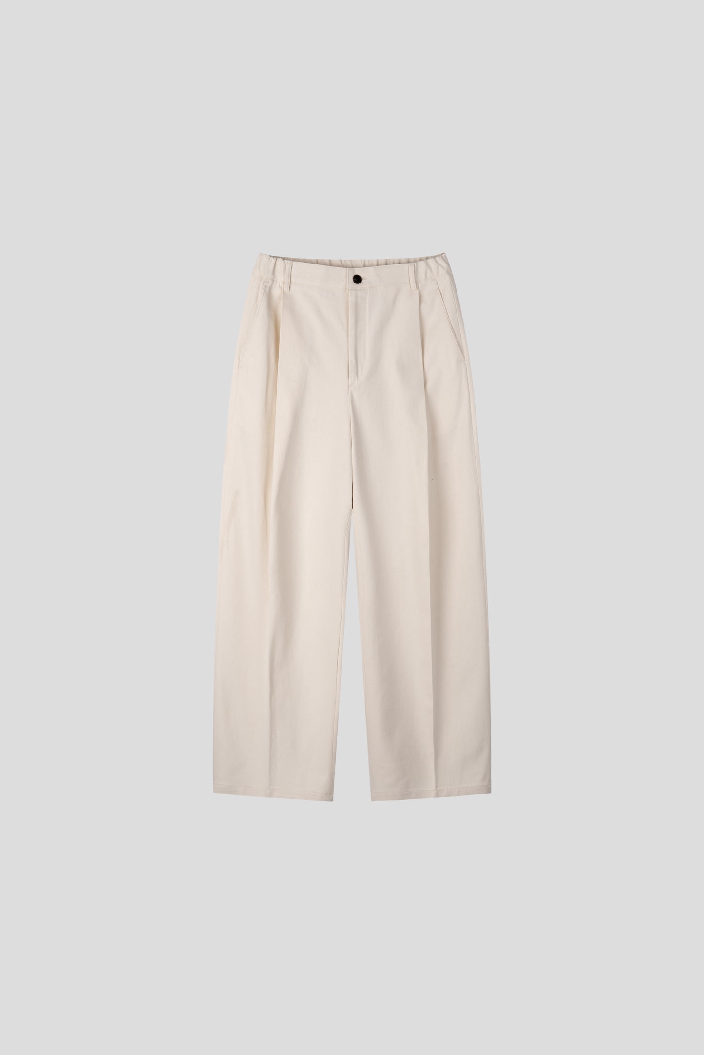 Soft Volume Tuck Wide Pants