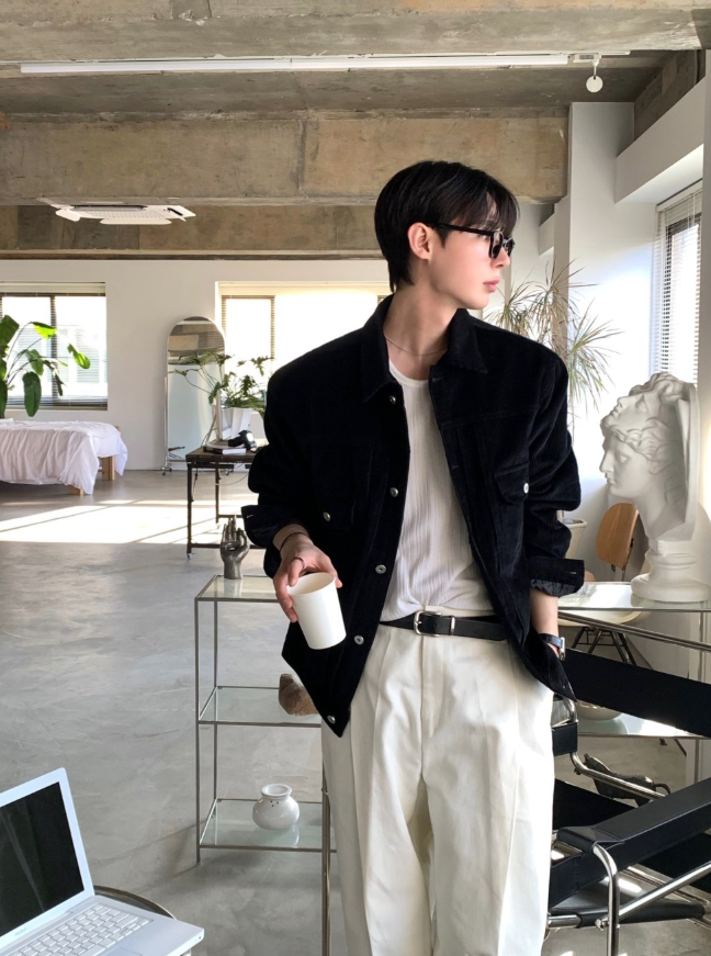 Corduroy Trucker Jacket