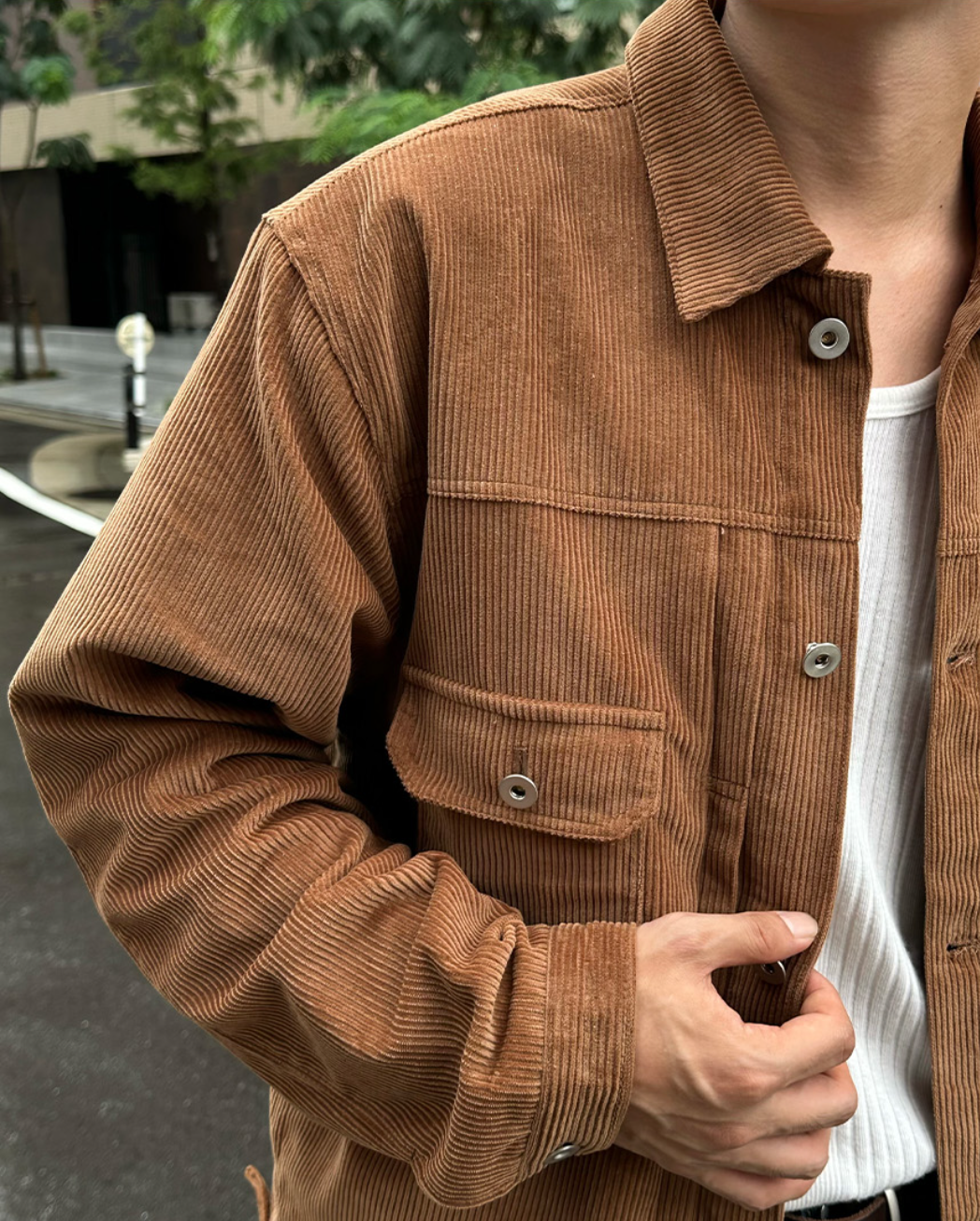 Corduroy Trucker Jacket