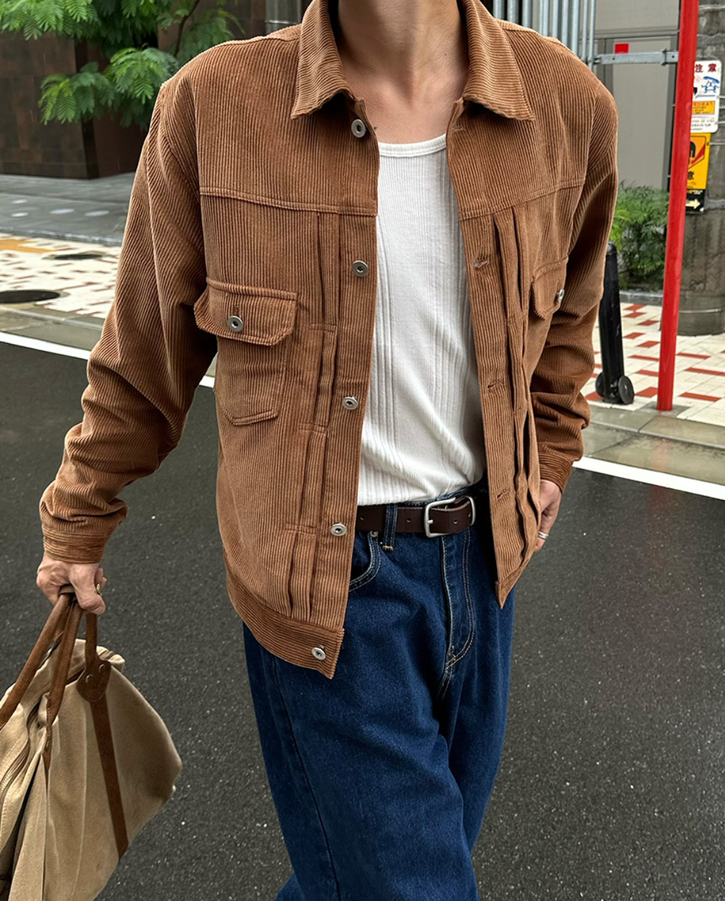 Corduroy Trucker Jacket