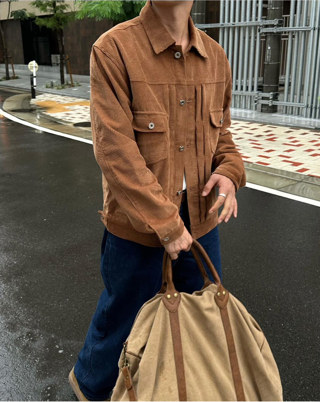 Corduroy Trucker Jacket