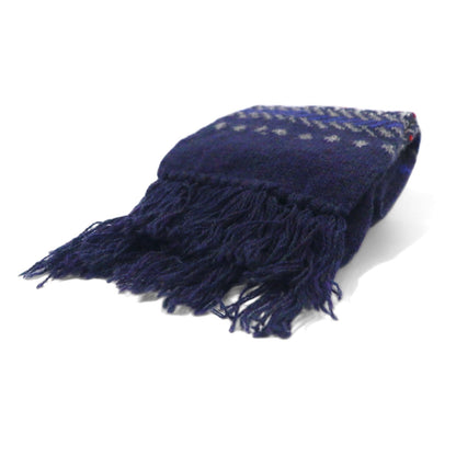 PENDLETON ノルディック ウールマフラー ネイビー 商品画像7/7