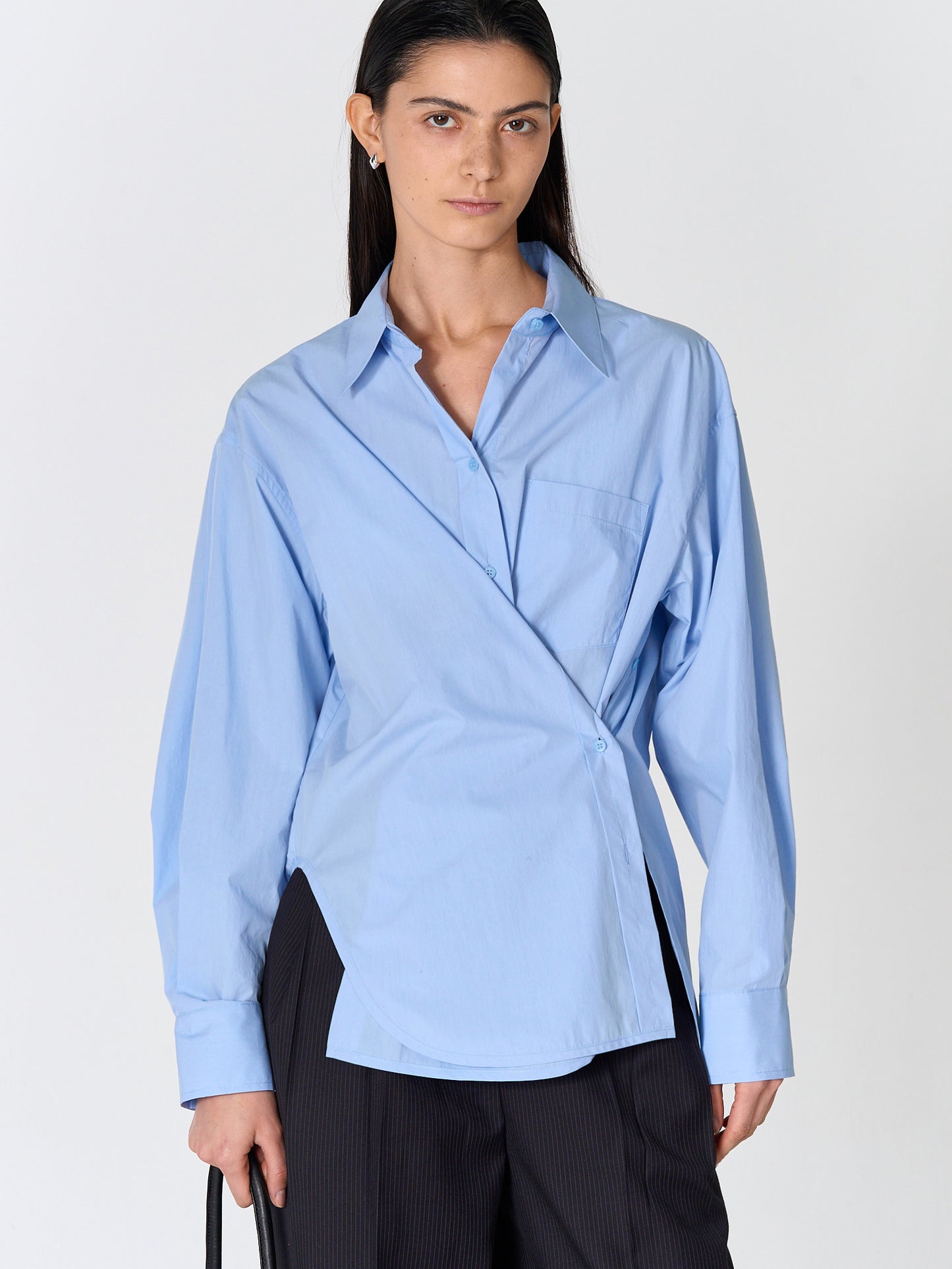 【MAGJAY】[Namun] Cross 2-Way Shirt