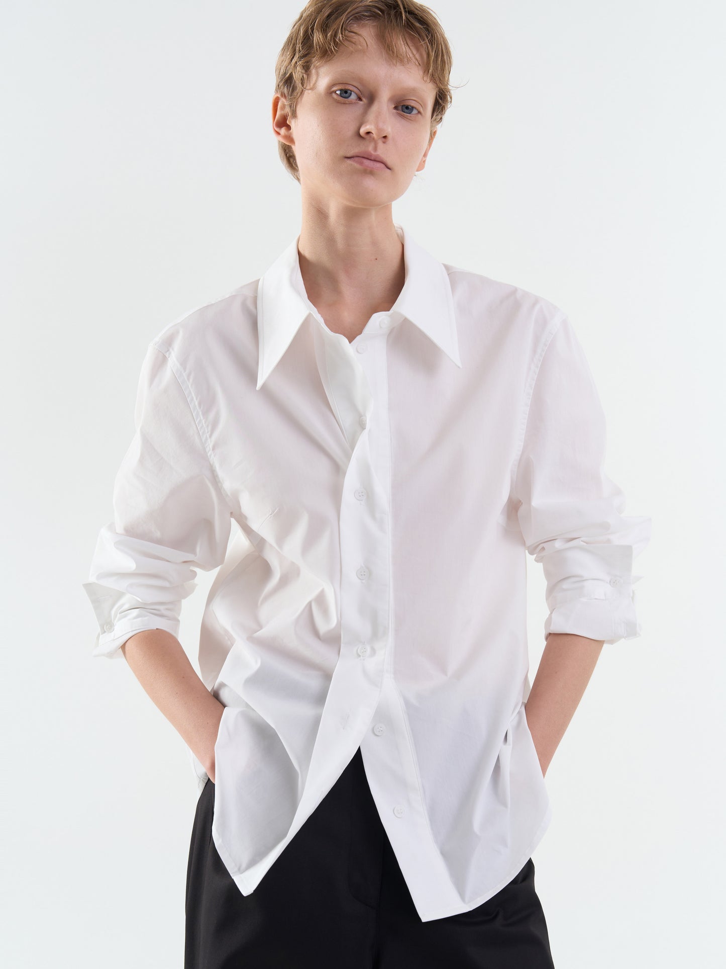 【MAGJAY】[Plubi] Twist Flap Blouse