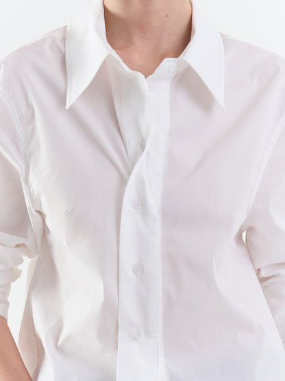 [MAGJAY][Plubi] Twist Flap Blouse