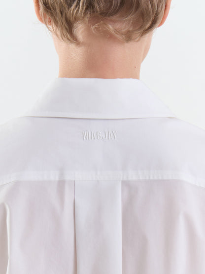 [MAGJAY][Plubi] Twist Flap Blouse