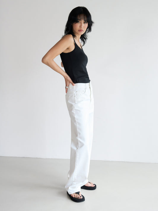 【MAGJAY】Straight Banding Denim