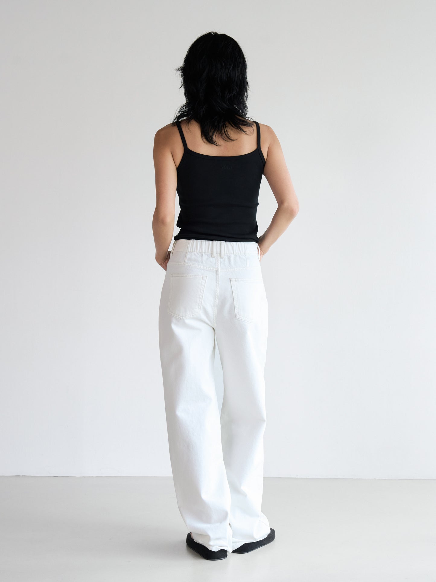 【MAGJAY】Straight Banding Denim