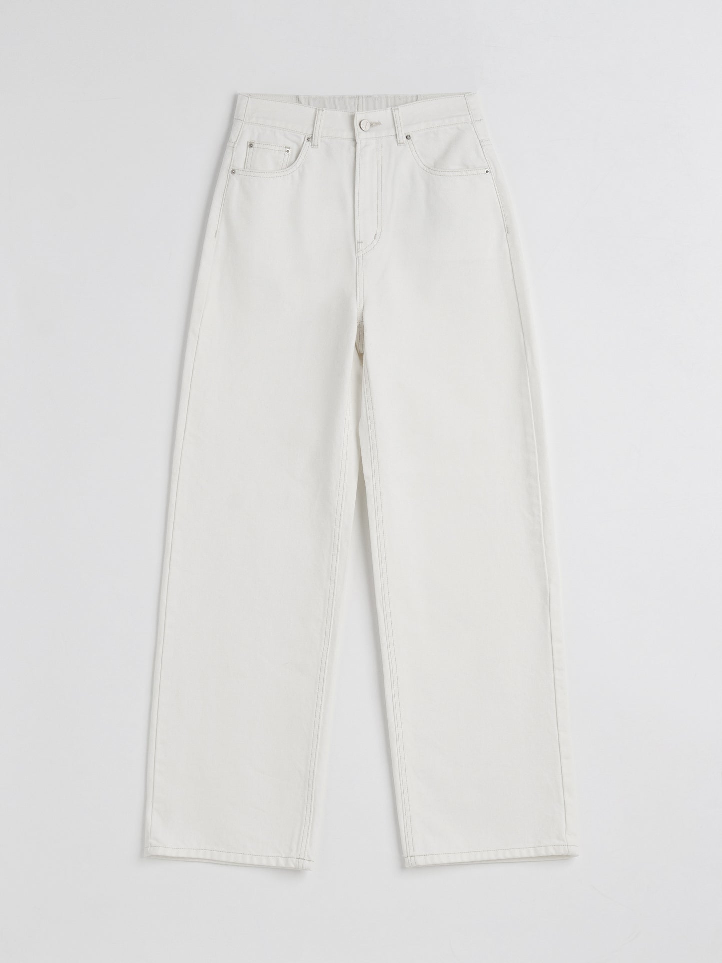 【MAGJAY】Straight Banding Denim