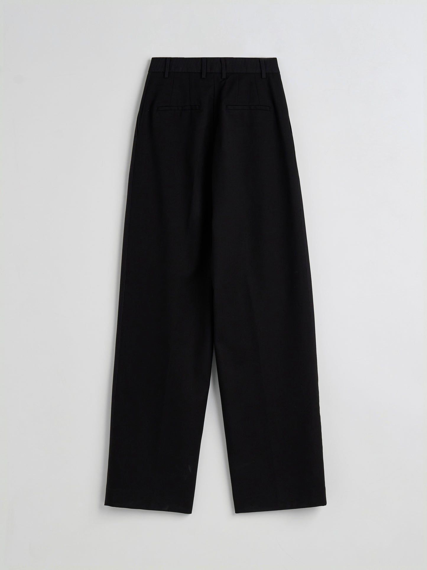 【MAGJAY】Solid Stripe Colorblock Tapered Trousers