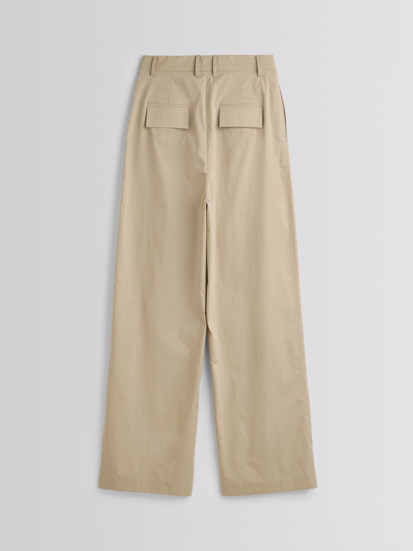 [Plubi] Unbalanced Flap Trousers 