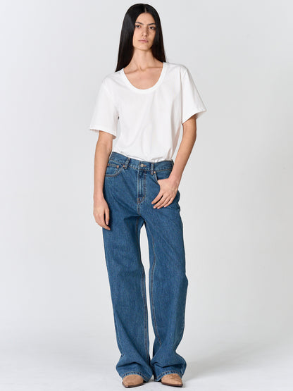 [MAGJAY] Silket U-Neck T-Shirt