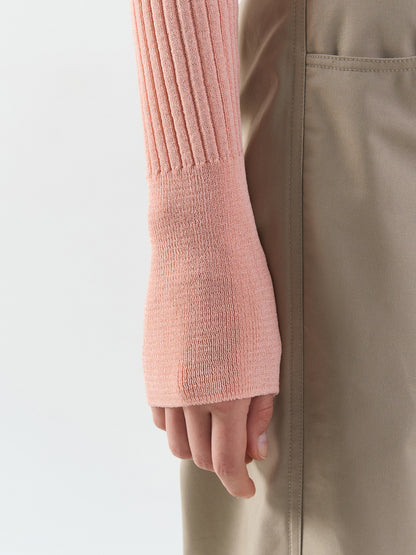 [MAGJAY] Rib V-Neck Cardigan-Pink